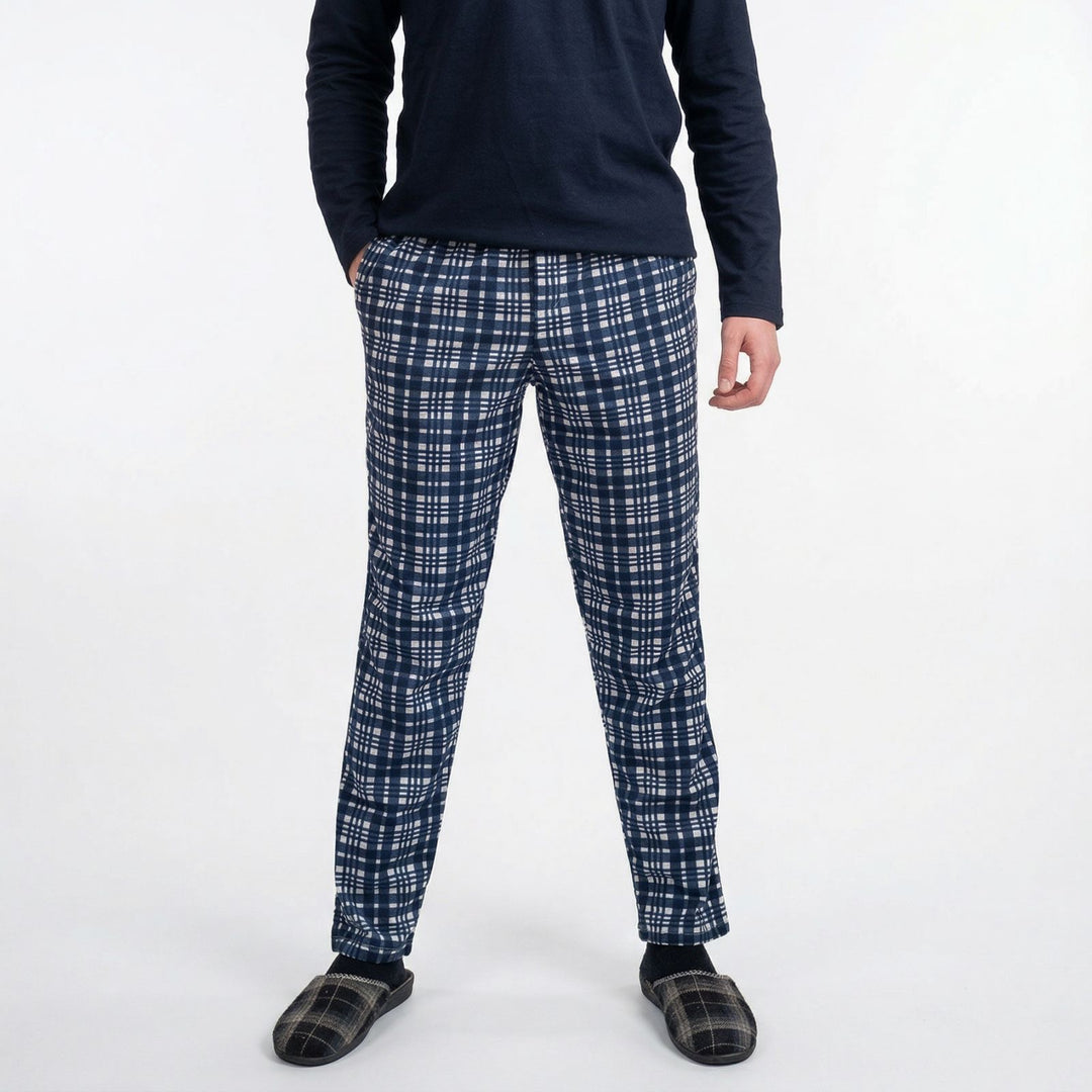 мъжко памучно долнище каре